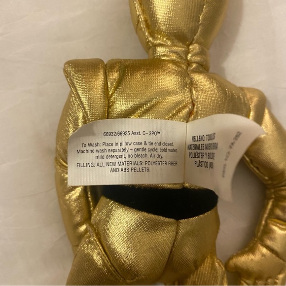 Vintage Stars Wars Buddies C-3po Plush 1997 Hasbro Kenner Vintage Collectibles - Picture 5 of 6